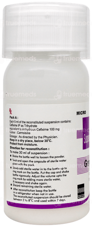 Gramocef O 100 Dry Syrup 30Ml